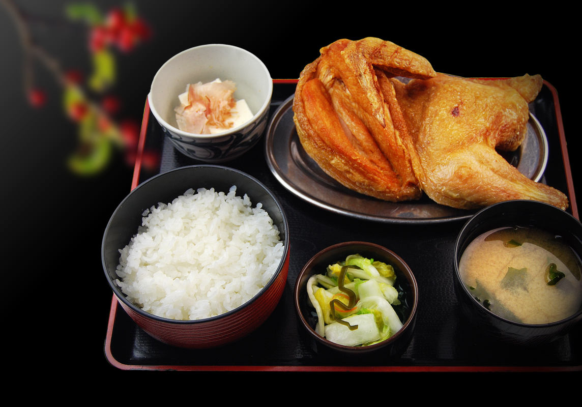鳴門 炸半雞